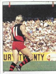 1983 Scanlens VFL Stickers #37 Terry Daniher Front